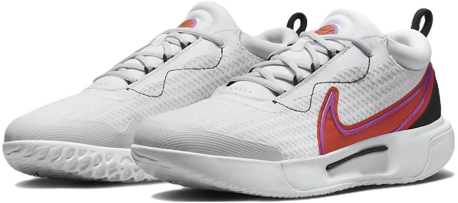 NikeCourt Zoom Pro HC 'Blanco Rojo Picante' DV3278-100 Shop NikeCourt Zoom Pro HC 'Blanco Rojo Picante' DV3278-100