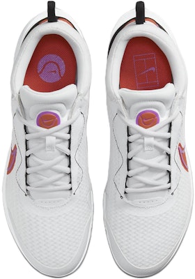 NikeCourt Zoom Pro HC '白色與辣椒紅' DV3278-100 Shop NikeCourt Zoom Pro HC '白色與辣椒紅' DV3278-100