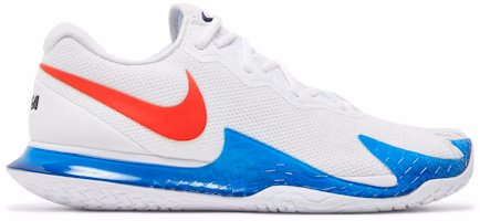 NikeCourt Zoom Vapor Cage 4 Rafa 'White Binary Blue Red' DD1579-113 NikeCourt Zoom Vapor Cage 4 Rafa 'White Binary Blue Red' DD1579-113