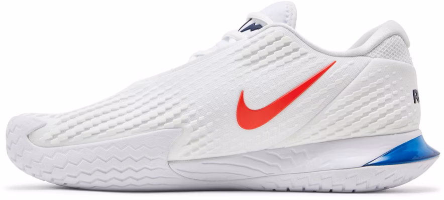 NikeCourt Zoom Vapor Cage 4 Rafa 'White Binary Blue Red' DD1579-113 Lookbook NikeCourt Zoom Vapor Cage 4 Rafa 'White Binary Blue Red' DD1579-113