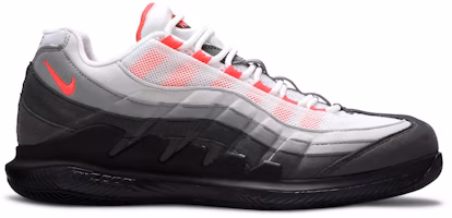 NikeCourt Zoom Vapor X Air Max 95 'Solar Red' DB6064-100 NikeCourt Zoom Vapor X Air Max 95 'Solar Red' DB6064-100
