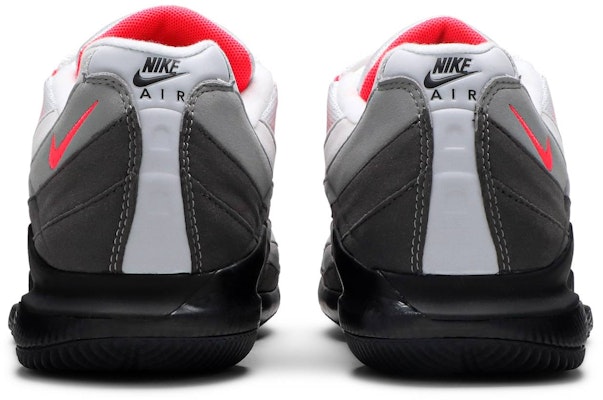 NikeCourt Zoom Vapor X Air Max 95 'Solar Red' DB6064-100 Details for NikeCourt Zoom Vapor X Air Max 95 'Solar Red' DB6064-100