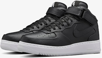 NikeLab Air Force 1 Mid 'Black White' 819677-002