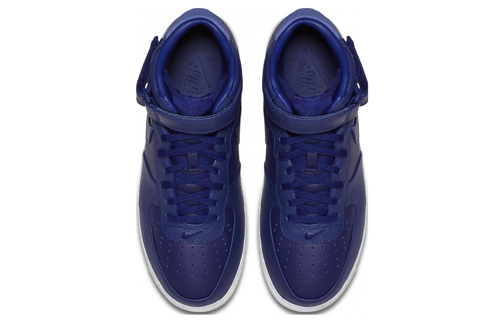 Lookbook 나이키랩 에어 포스 1 미드 '콩코드 화이트' 819677-402