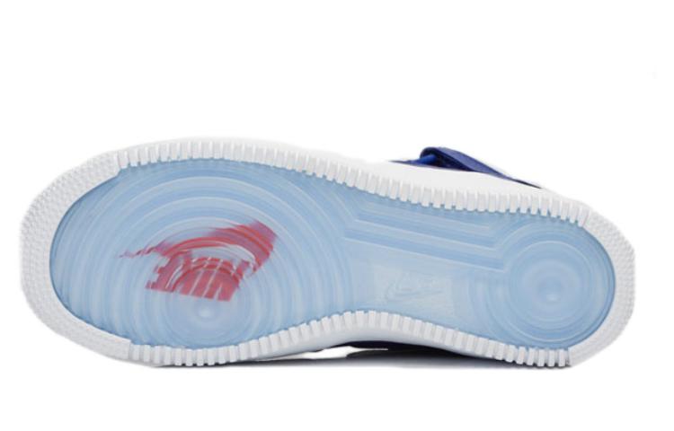 Shop 나이키랩 에어 포스 1 미드 '콩코드 화이트' 819677-402