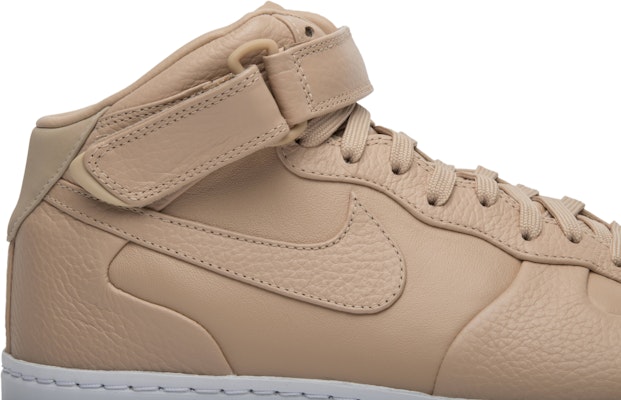 NikeLab Air Force 1 Mid 'Vachetta Tan' Lelaki Kasut Kulit Coklat Edisi Istimewa. 819677-200 Order NikeLab Air Force 1 Mid 'Vachetta Tan' Lelaki Kasut Kulit Coklat Edisi Istimewa. 819677-200