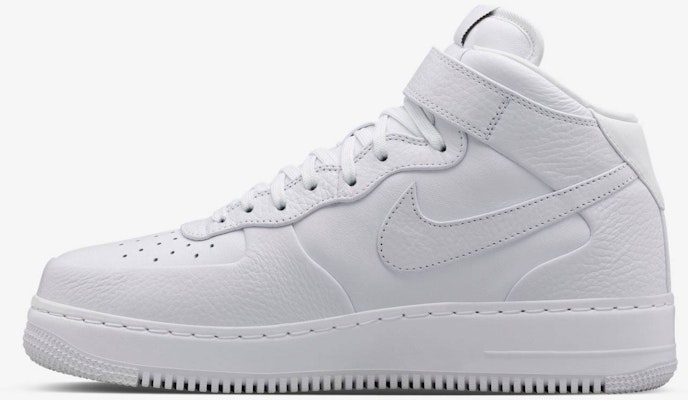 NikeLab Air Force 1 Mid 'Putih' 819677-100 Shop NikeLab Air Force 1 Mid 'Putih' 819677-100