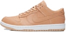 Buy NikeLab Dunk Lux Low 'Vachetta Tan' - Coklat Tan kasut sukan Nike eksklusif 857587-200