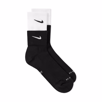 Nikelab MMW Double Layer Socks Black