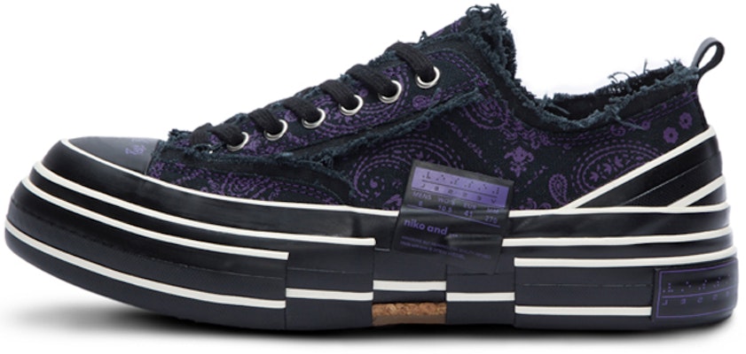 xVESSEL niko and... x Kasut Low Top Unisex 'Ungu' 'Bunga Cashew' F20X011P Buy xVESSEL niko and... x Kasut Low Top Unisex 'Ungu' 'Bunga Cashew' F20X011P