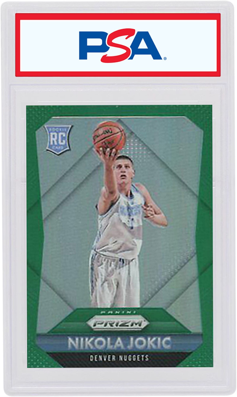 Nikola Jokic 2015 Panini Prizm Rookie Green #335