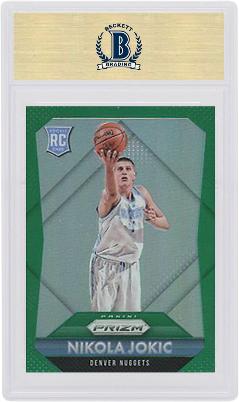 Nikola Jokic 2015 Panini Prizm Rookie Green #335 圖 2