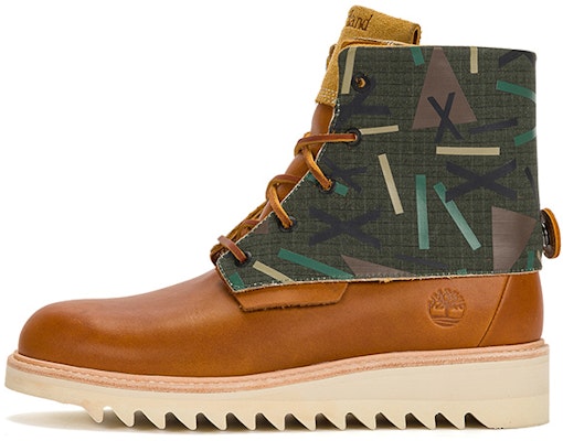 Timberland x Nina Chanel Abney Future 73 6 Inch Waterproof Boot 'Rust and Green' A69CK Buy Timberland x Nina Chanel Abney Future 73 6 Inch Waterproof Boot 'Rust and Green' A69CK