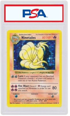 Ninetales-Holo 1999 Pokemon TCG Base Set Shadowless #12/102 Buy Ninetales-Holo 1999 Pokemon TCG Base Set Shadowless #12/102