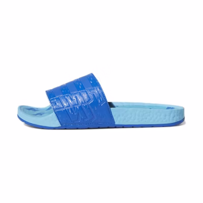 Ninja adidas Adilette Boost Slide 'Time In - Blue Signal Cyan'
