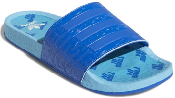 Lookbook adidas originals Adilette 藍色 拖鞋