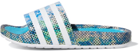 Ninja x adidas Adilette Boost Slide 'Time In - Signal Cyan' GZ3764 Ninja x adidas Adilette Boost Slide 'Time In - Signal Cyan' GZ3764