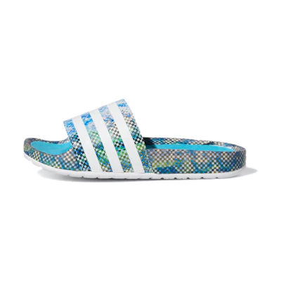Ninja adidas Adilette Boost Slide 'Time In - Signal Cyan'