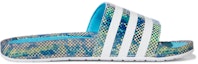 Order Ninja x adidas Adilette Boost Slide 'Time In - Signal Cyan Glow Pink' GZ3756