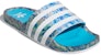Ninja x adidas Adilette Boost Slide 'Time In - Signal Cyan Glow Pink' GZ3756