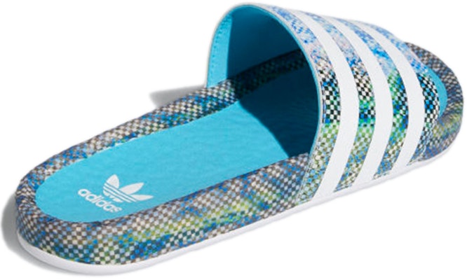 Ninja x adidas Adilette Boost Slide 'Time In - Signal Cyan Glow Pink' GZ3756 Purchase Ninja x adidas Adilette Boost Slide 'Time In - Signal Cyan Glow Pink' GZ3756