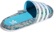 Purchase Ninja x adidas Adilette Boost Slide 'Time In - Signal Cyan Glow Pink' GZ3756