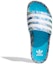 Details for Ninja x adidas Adilette Boost Slide 'Time In - Signal Cyan Glow Pink' GZ3756