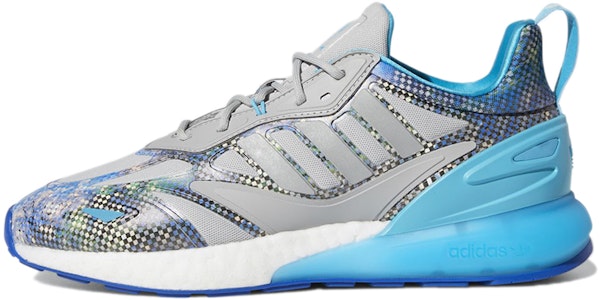 Ninja x adidas ZX 2K 2.0 'Time In - Kelabu Cyan Merah Jambu' GZ3744 Buy Ninja x adidas ZX 2K 2.0 'Time In - Kelabu Cyan Merah Jambu' GZ3744