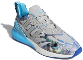 닌자 x 아디다스 ZX 2K 2.0 '그레이 시안 핑크' GZ3744 Lookbook 닌자 x 아디다스 ZX 2K 2.0 '그레이 시안 핑크' GZ3744