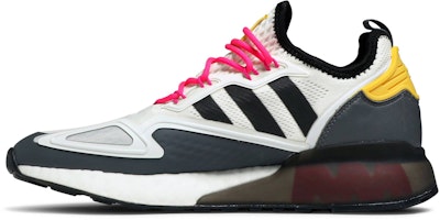 Ninja x 阿迪达斯 ZX 2K Boost 'Time In - 白灰' FZ0480 Lookbook Ninja x 阿迪达斯 ZX 2K Boost 'Time In - 白灰' FZ0480