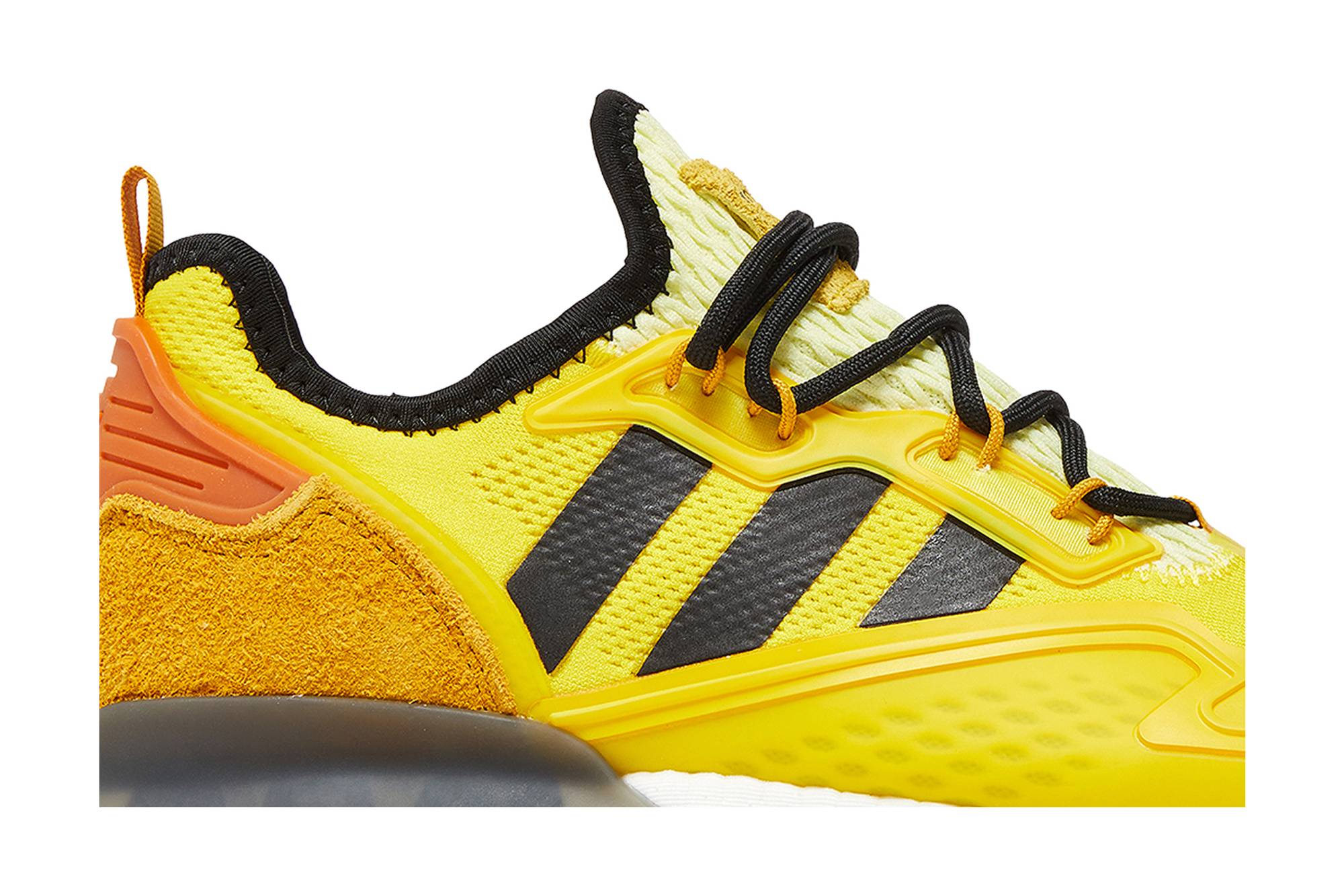 Yellow adidas zx discount