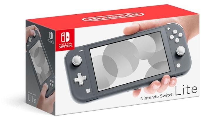 Nintendo Switch Lite Grey (US Charger) Lookbook Nintendo Switch Lite Grey (US Charger)