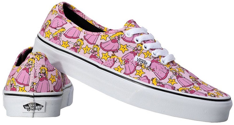 닌텐도 x 반스 어센틱 '피치 공주' VN0004MLJP8 Lookbook 닌텐도 x 반스 어센틱 '피치 공주' VN0004MLJP8