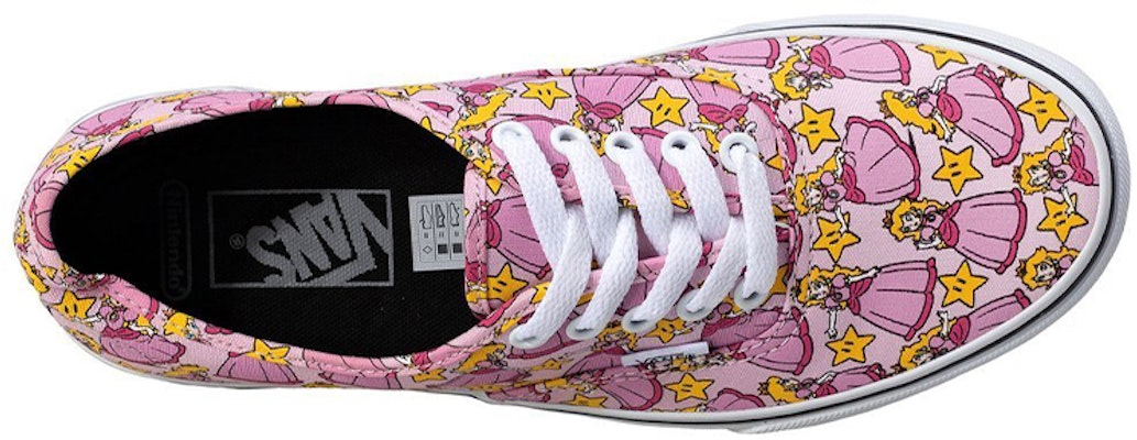 닌텐도 x 반스 어센틱 '피치 공주' VN0004MLJP8 Shop 닌텐도 x 반스 어센틱 '피치 공주' VN0004MLJP8