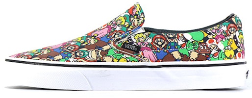 Nintendo x Vans Classic Slip-On 'Super Mario Bros' VN0004MPK5A Nintendo x Vans Classic Slip-On 'Super Mario Bros' VN0004MPK5A
