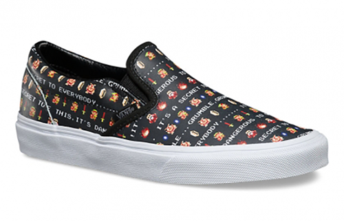 Order Nintendo x Vans Classic Slip-On 'Zelda' - Kasut Slip-On Nintendo x Vans 'Zelda' VN0004MPJRD