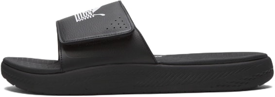 Nipsey Hussle x Puma Softride Slide 'The Marathon Continues - Black White' 385050-02 Nipsey Hussle x Puma Softride Slide 'The Marathon Continues - Black White' 385050-02