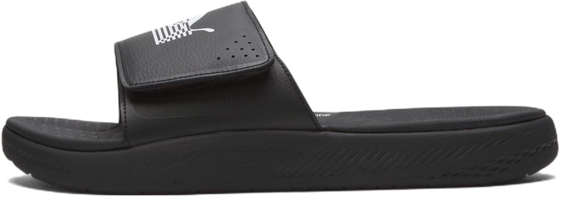 尼普西·哈塞爾 x Puma Softride 拖鞋 "馬拉松繼續 - 黑白" 385050-02 Buy 尼普西·哈塞爾 x Puma Softride 拖鞋 "馬拉松繼續 - 黑白" 385050-02