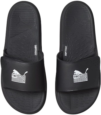 尼普西·哈塞爾 x Puma Softride 拖鞋 "馬拉松繼續 - 黑白" 385050-02 Shop 尼普西·哈塞爾 x Puma Softride 拖鞋 "馬拉松繼續 - 黑白" 385050-02