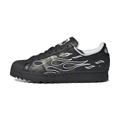 No Sleep Rave Club adidas Superstar Ripple 'Core Black'
