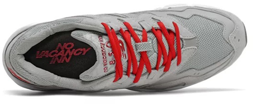 No Vacancy Inn x New Balance 850 'Grey Red' ML850NVA Lookbook No Vacancy Inn x New Balance 850 'Grey Red' ML850NVA