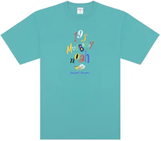 NOAH 195 Shop Tee Colorful Embroidered Graphic Unisex Crewneck T-Shirt T36SS21 NOAH 195 Shop Tee Colorful Embroidered Graphic Unisex Crewneck T-Shirt T36SS21