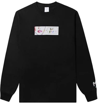 NOAH Black Unisex Long Sleeve T-Shirt with Chest Print Crewneck T26FW20-BLACK Buy NOAH Black Unisex Long Sleeve T-Shirt with Chest Print Crewneck T26FW20-BLACK