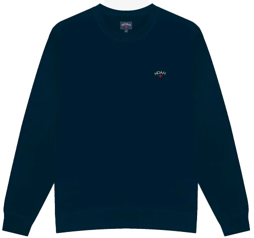 noah-classic-crewneck-pullover-sweatshirt-unisex-blue-ss-12-ss-21-navy