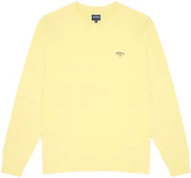 NOAH Classic Crewneck Pullover Sweatshirt Unisex Yellow SS12SS21-LUMINARY NOAH Classic Crewneck Pullover Sweatshirt Unisex Yellow SS12SS21-LUMINARY