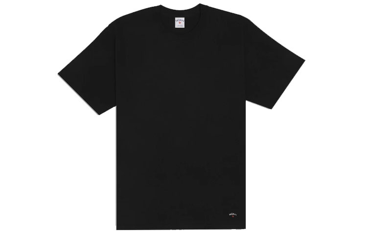 NOAH Classic Recycled Cotton Tee Unisex Basic Solid Crewneck T-Shirt RecycledCottonTee