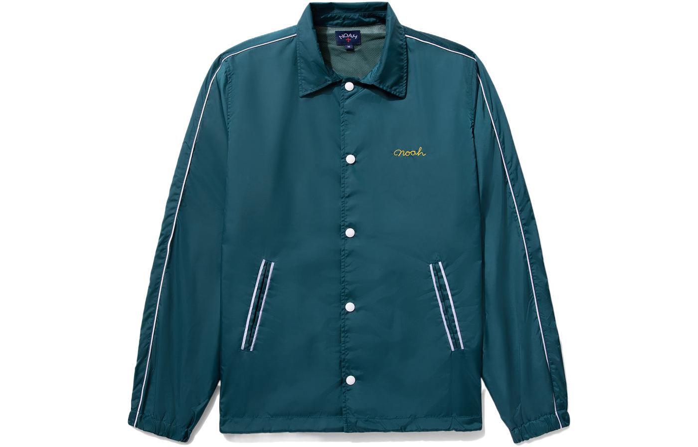 NOAH Coach's Jacket Unisex Long-Sleeve Collared Jacket SS22FLATS0039