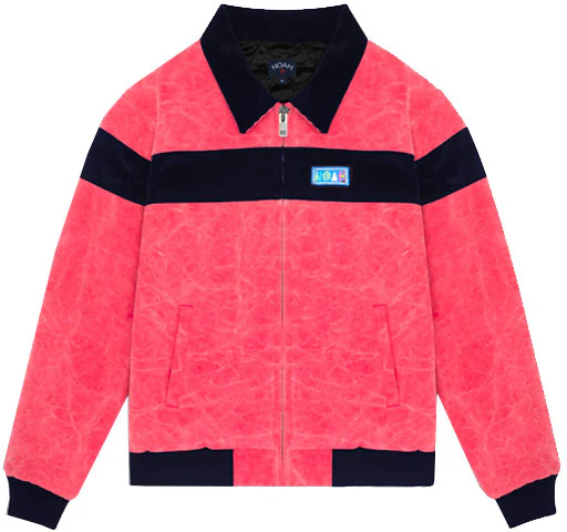 noah-colorblock-canvas-zip-jacket-unisex-dark-red-j2-ss-21-dark-red