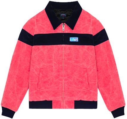 NOAH 拼接帆布拉鍊外套 男女款 - 深紅色 J2SS21-DARK-RED Buy NOAH 拼接帆布拉鍊外套 男女款 - 深紅色 J2SS21-DARK-RED