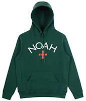 NOAH Core Logo Hoodie Forest Green Unisex - Comfortable & Breathable Design. NOAH-SS18-017 NOAH Core Logo Hoodie Forest Green Unisex - Comfortable & Breathable Design. NOAH-SS18-017